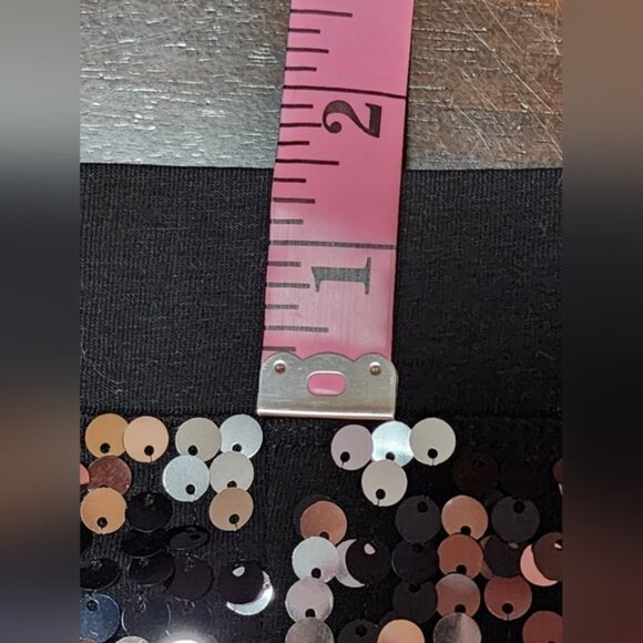 Express Black Sequin Pants - Picture 10 of 10